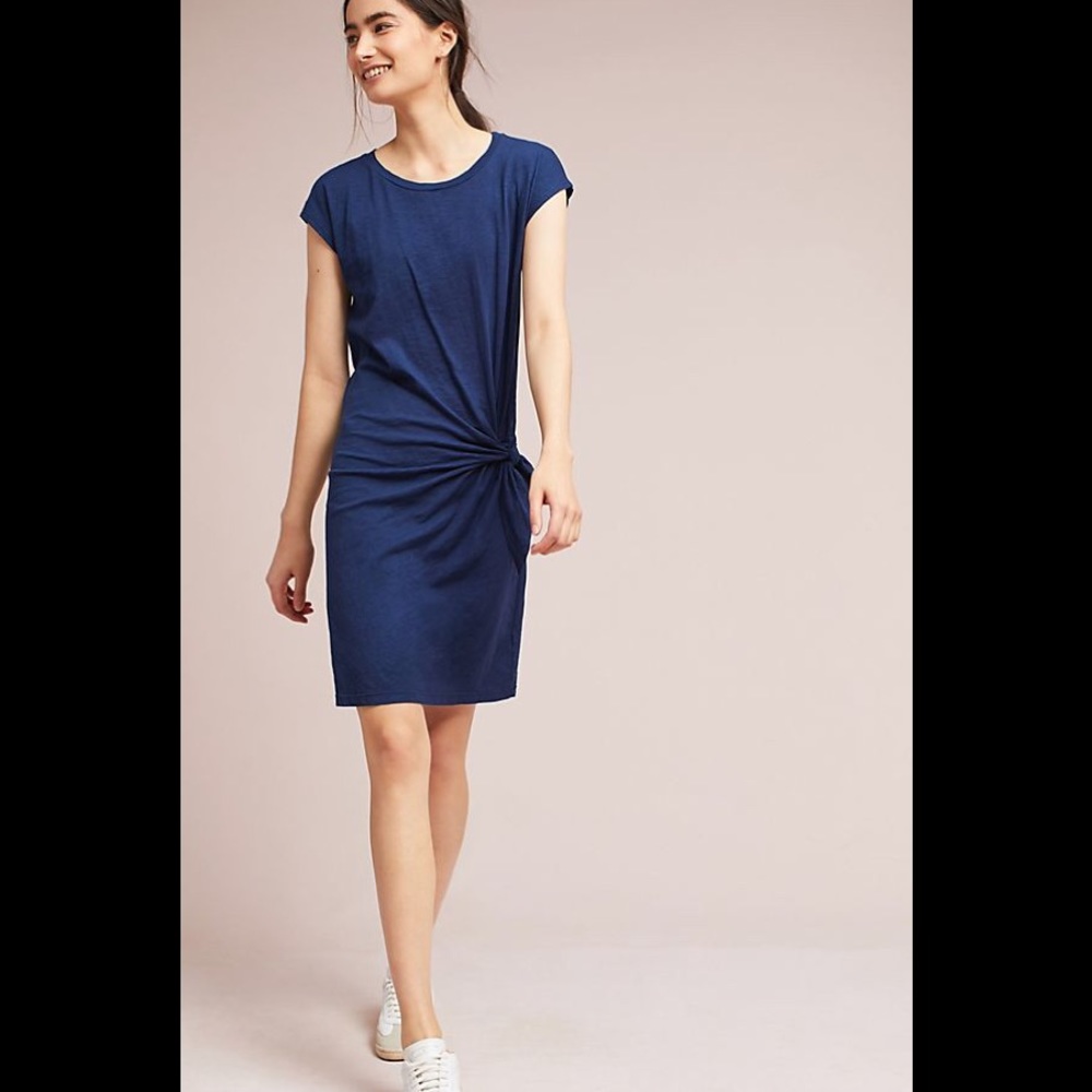 Anthropologie Jessica Tie-Waist Dress NWOT